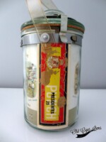 Punch Presidentes Glass Jar - Old Cigar Items Punch Presidentes glass jar