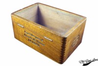 La Reina Glass Top Box - Fabrica PITA Hnos - Back side Cuban Glass top box PITA Hnos - Back side