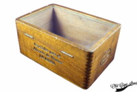 Boite cubaine Glass top box - Fabrica PITA Hnos -  Face arrière Boite cubaine PITA Hermanos - Face arrière