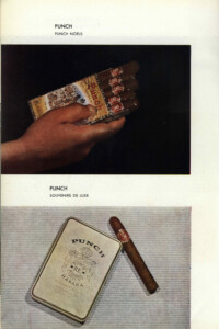 PUNCH - Souvenirs de Luxe - Aluminium pack - 1962 Cubatabaco PUNCH - Souvenirs de Luxe - Aluminium pack - 1962 Cubatabaco