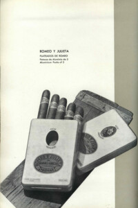 ROMEO & JULIETA - Plateados de Romeo - Boite aluminium - 1962 Cubatabaco ROMEO & JULIETA - Plateados de Romeo - Boite aluminium - 1962 Cubatabaco
