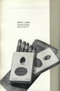 ROMEO & JULIETA - Plateados de Romeo - Boite aluminium - 1962 Cubatabaco ROMEO & JULIETA - Plateados de Romeo - Boite aluminium - 1962 Cubatabaco